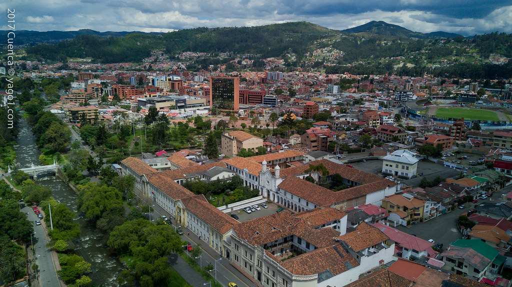 Cuenca 2017 Historic Centre Drone View